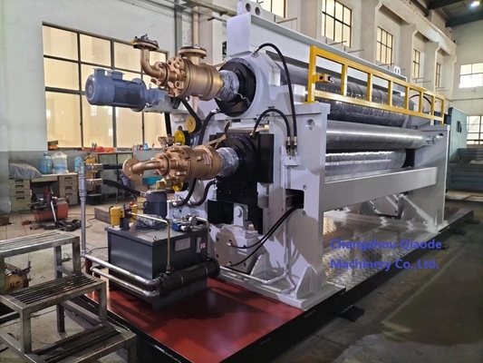 Máy dập nổi vải không dệt φ560 × 2920 Tự động 550m / phút