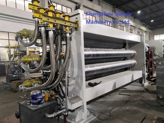 Máy làm lịch ba con lăn tốc độ cao không dệt 250m / phút 520 × 3750