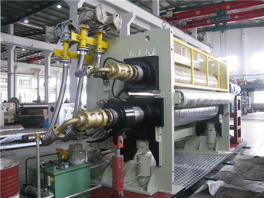 Máy dập nổi cuộn một động cơ 6000mm
