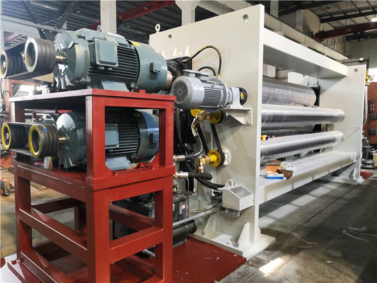 Vải không dệt CE Máy làm lịch cuộn 6000mm