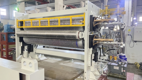 Máy con lăn một động cơ φ420 × 2020mm cho vải không dệt