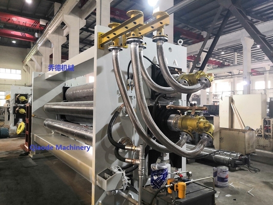 Máy làm lịch 2 cuộn vải không dệt y tế 450 × 2920