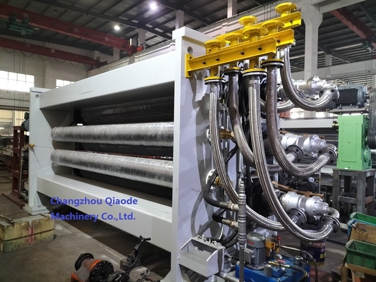 Máy làm lịch ba cuộn 520 × 3700 Gói vải không dệt có hoa văn sử dụng