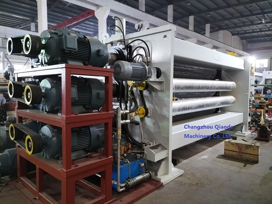 Máy làm lịch ba cuộn 520 × 3700 Gói vải không dệt có hoa văn sử dụng